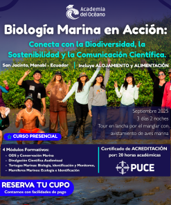 Curso presencial conservacion marina