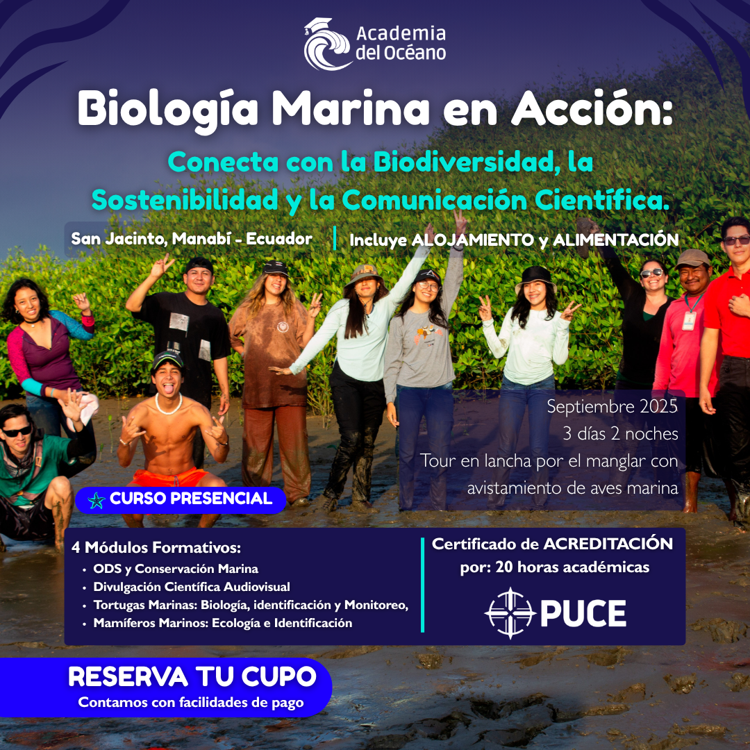 Curso presencial conservacion marina